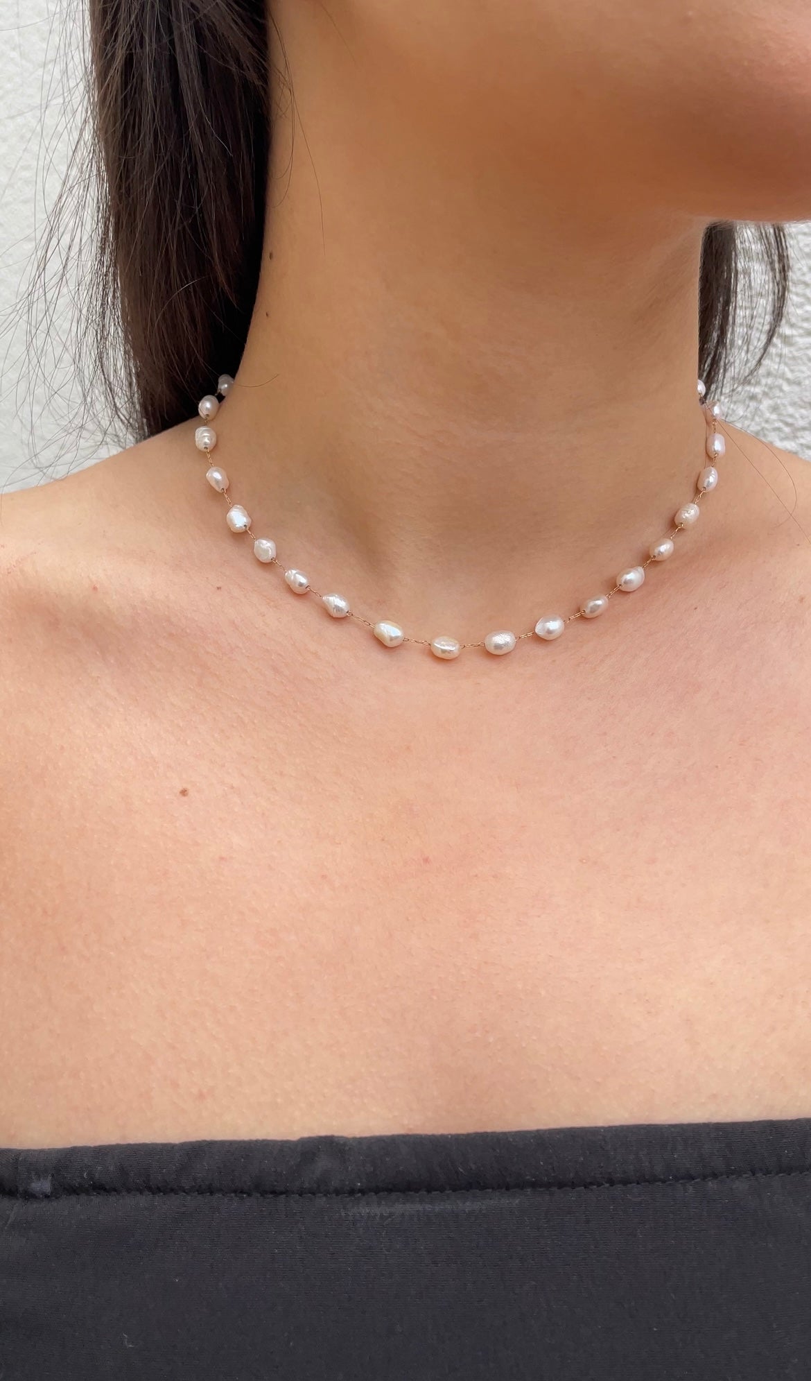 Dainty Pearl necklace