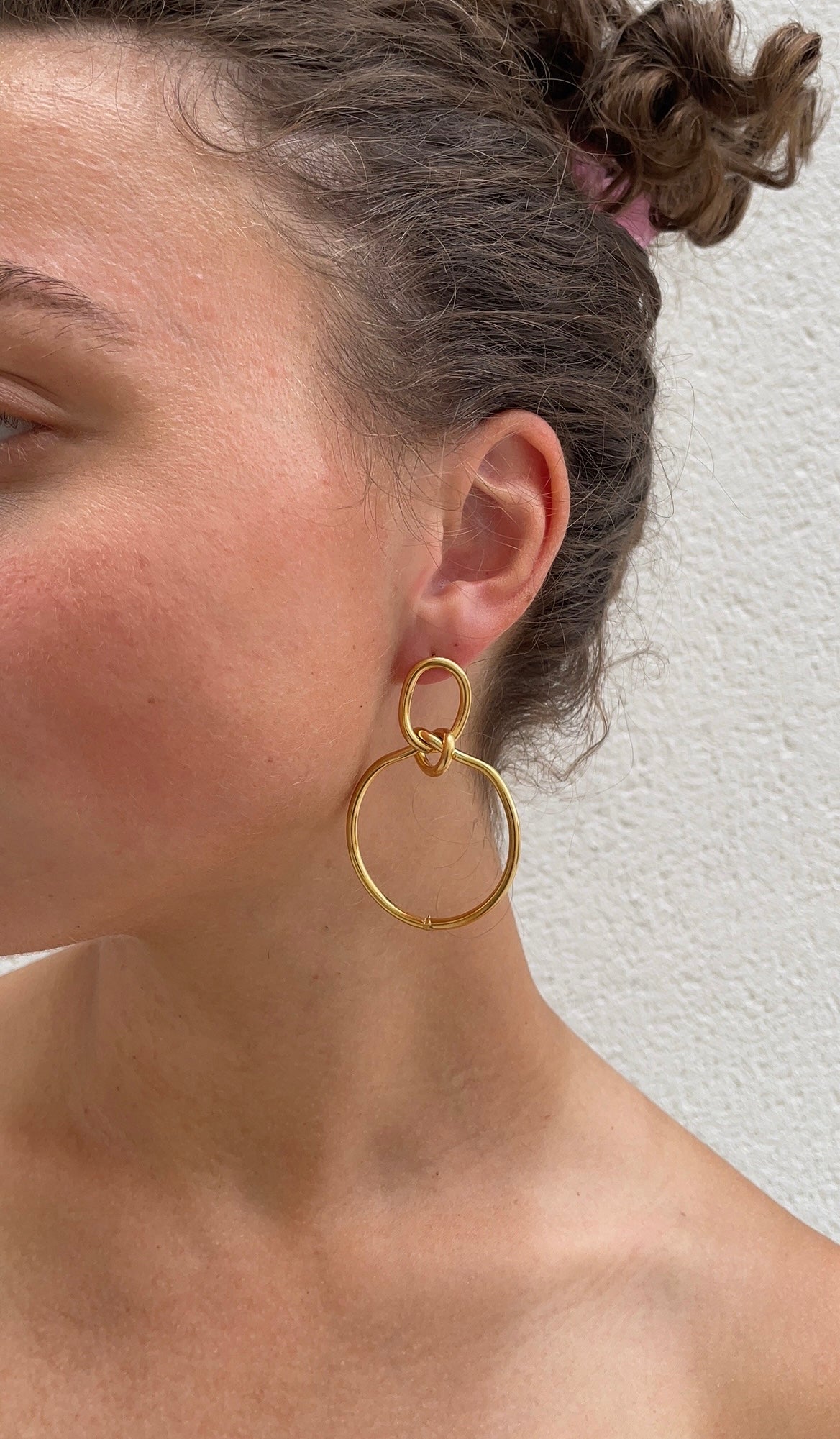Double knot earrings