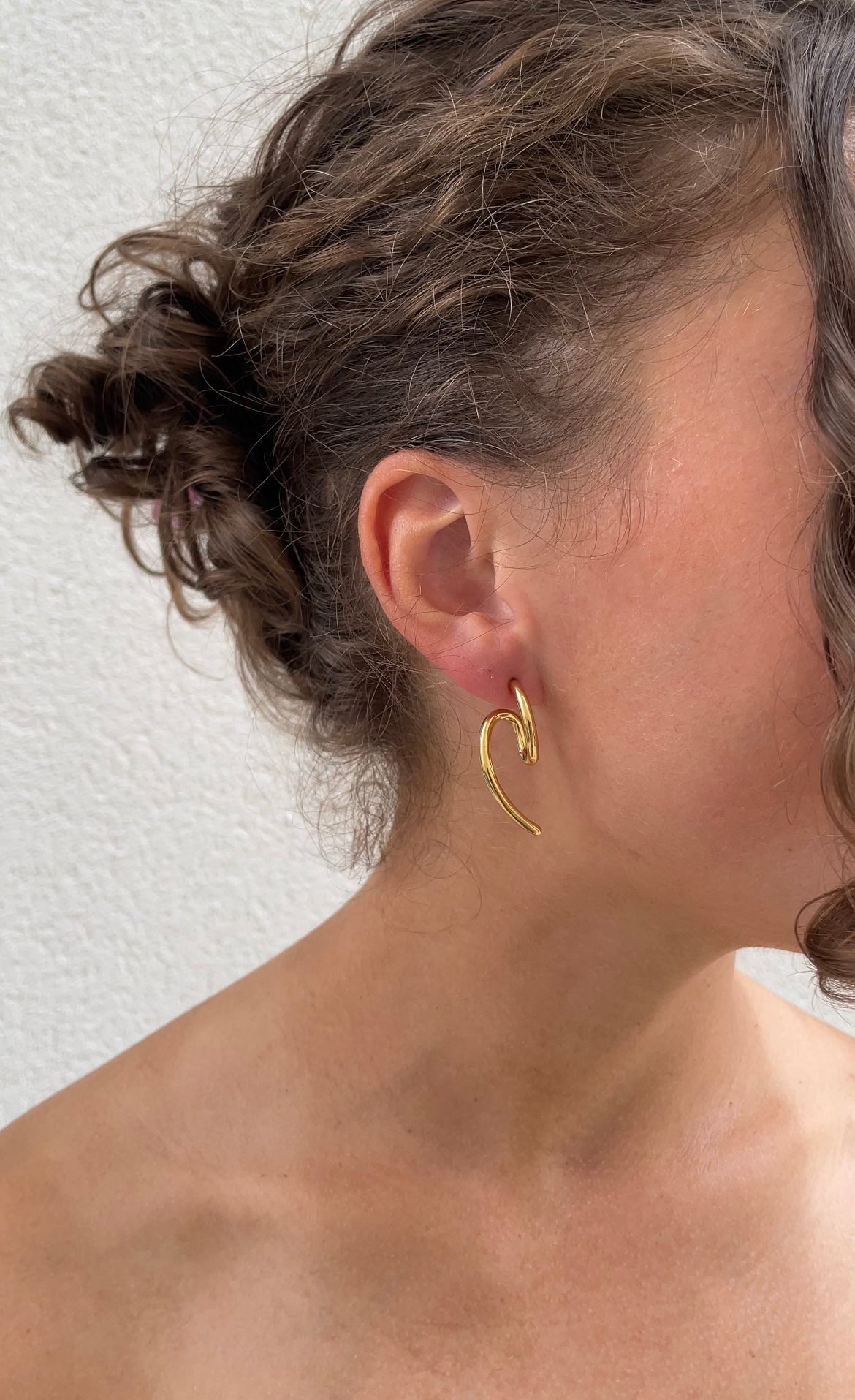 S earrings