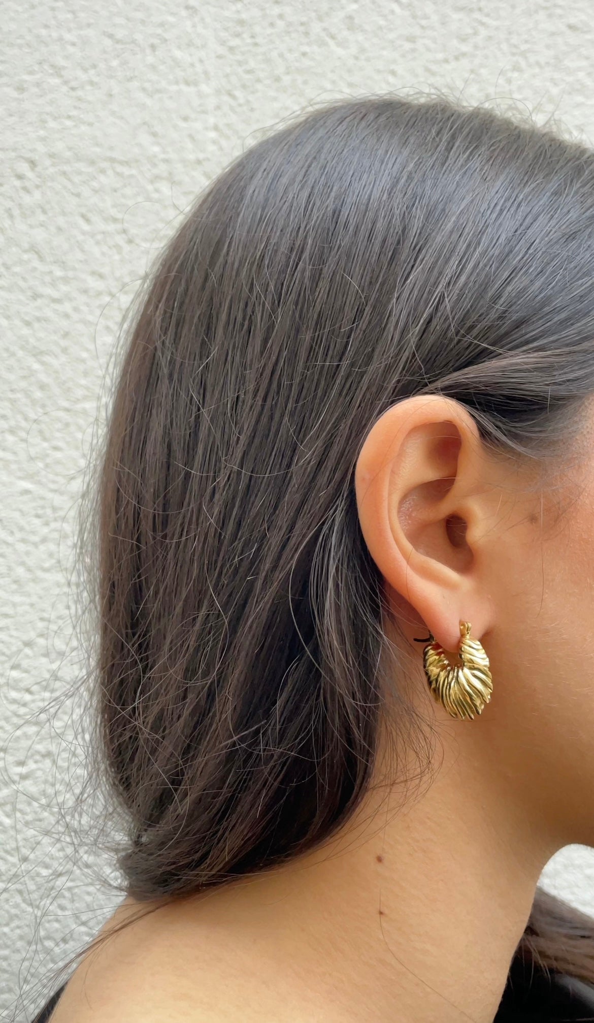 Mini Croissant earrings