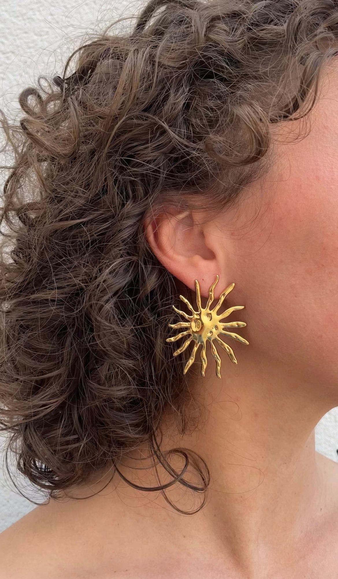 Sun earrings