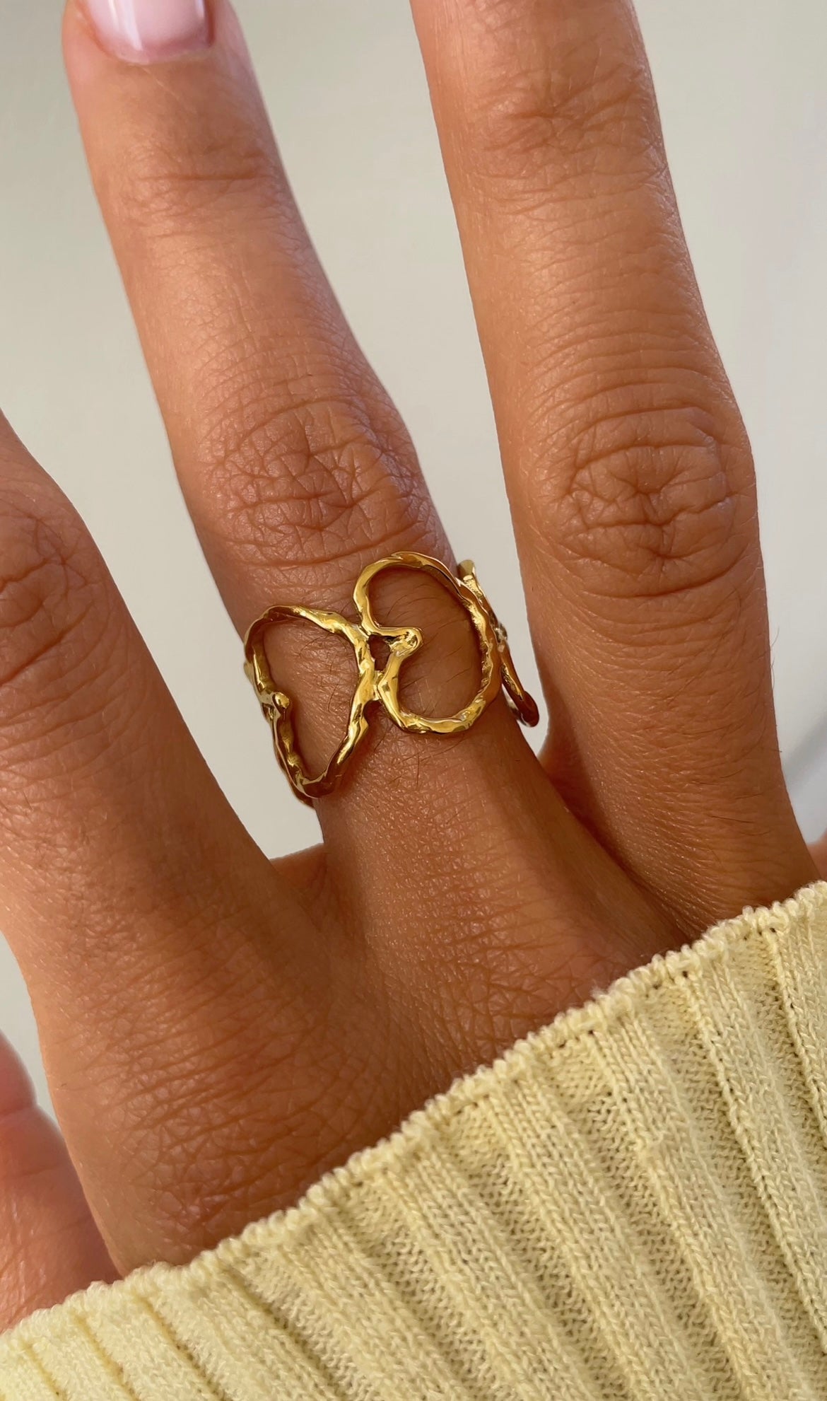 Multi heart ring