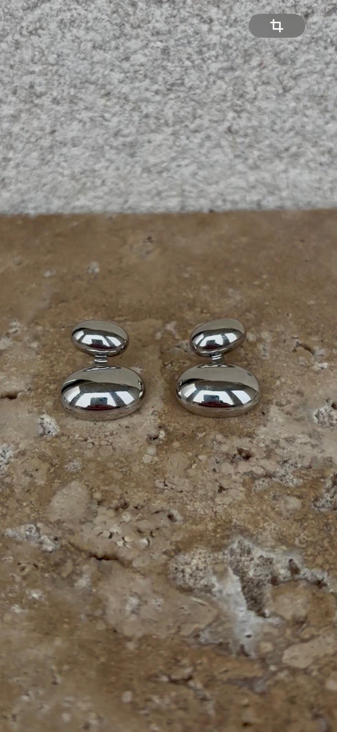 Bean earrings