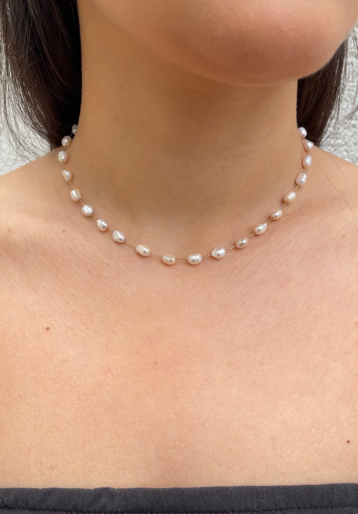 Dainty Pearl necklace