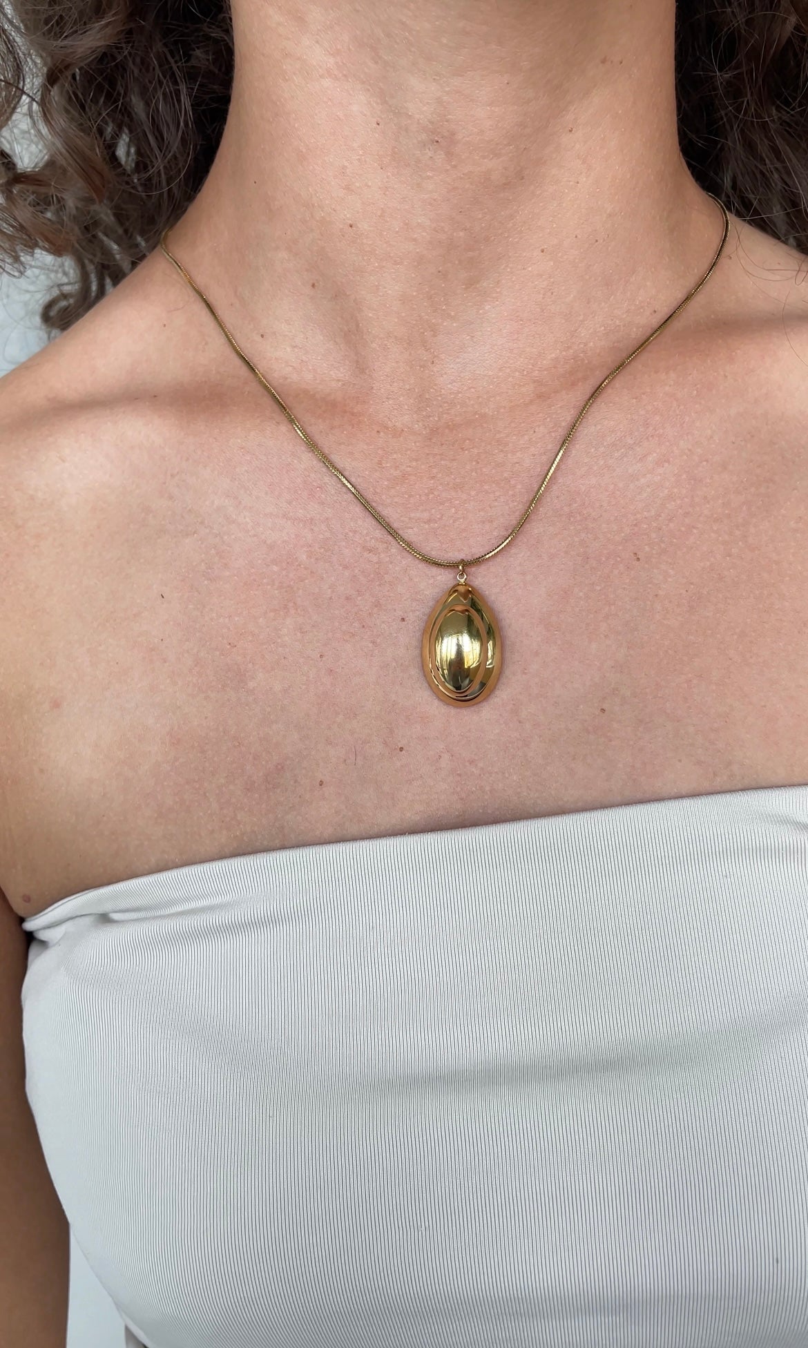 Dome necklace