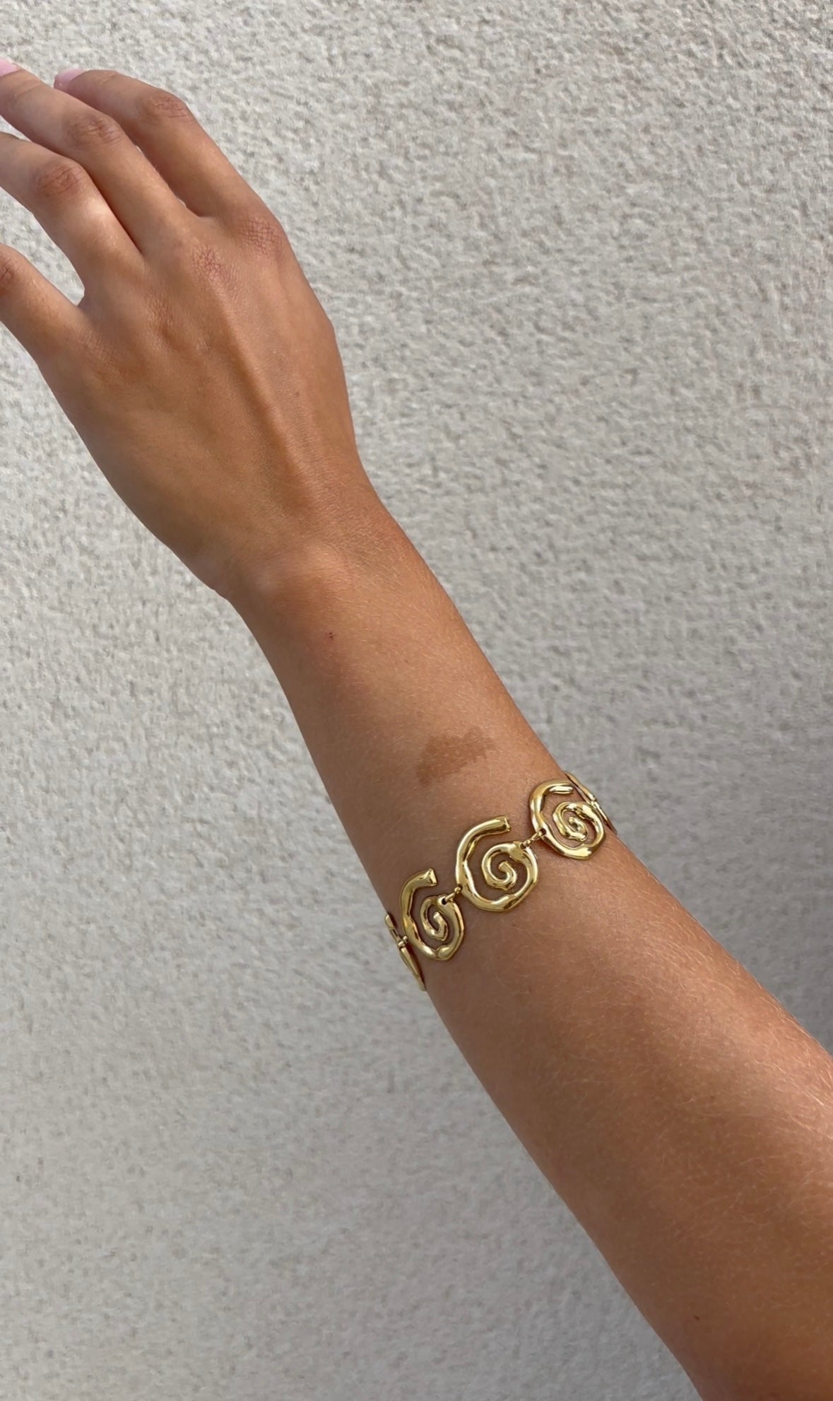 Spiral bracelet