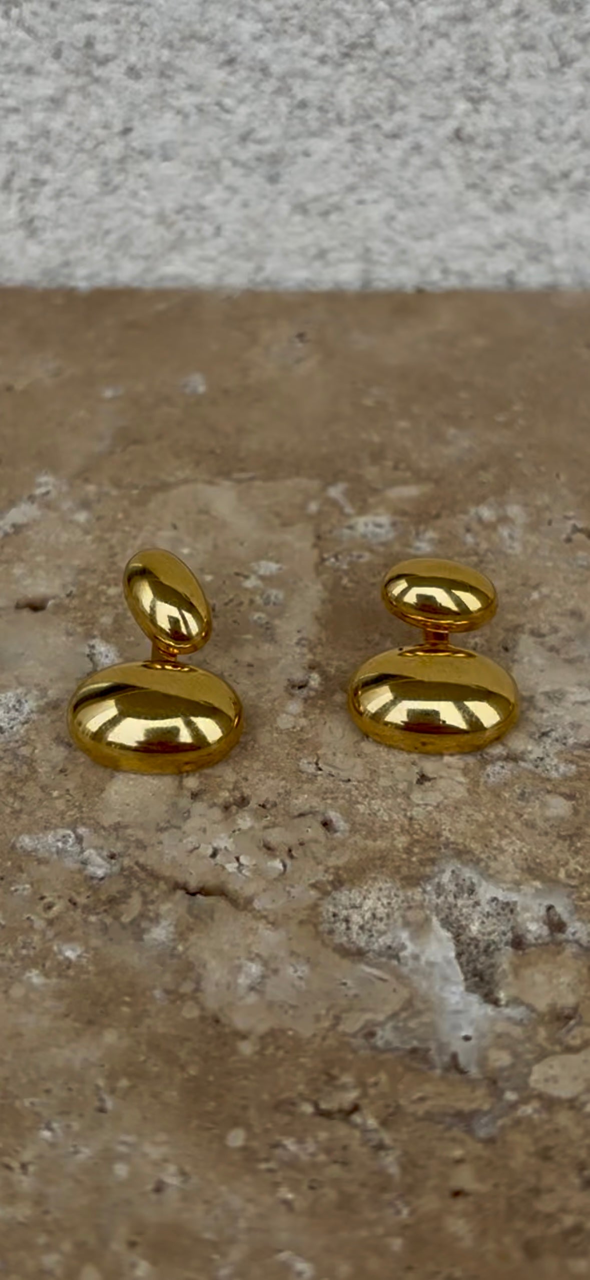 Bean earrings