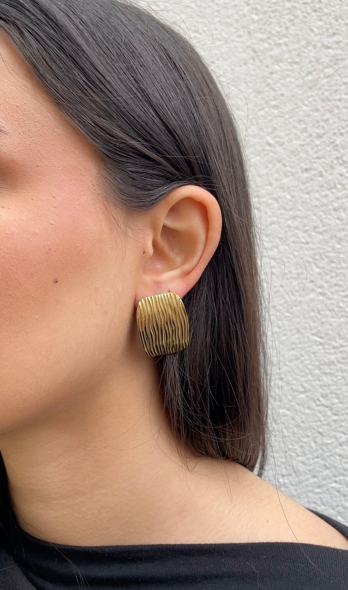 Shield earrings