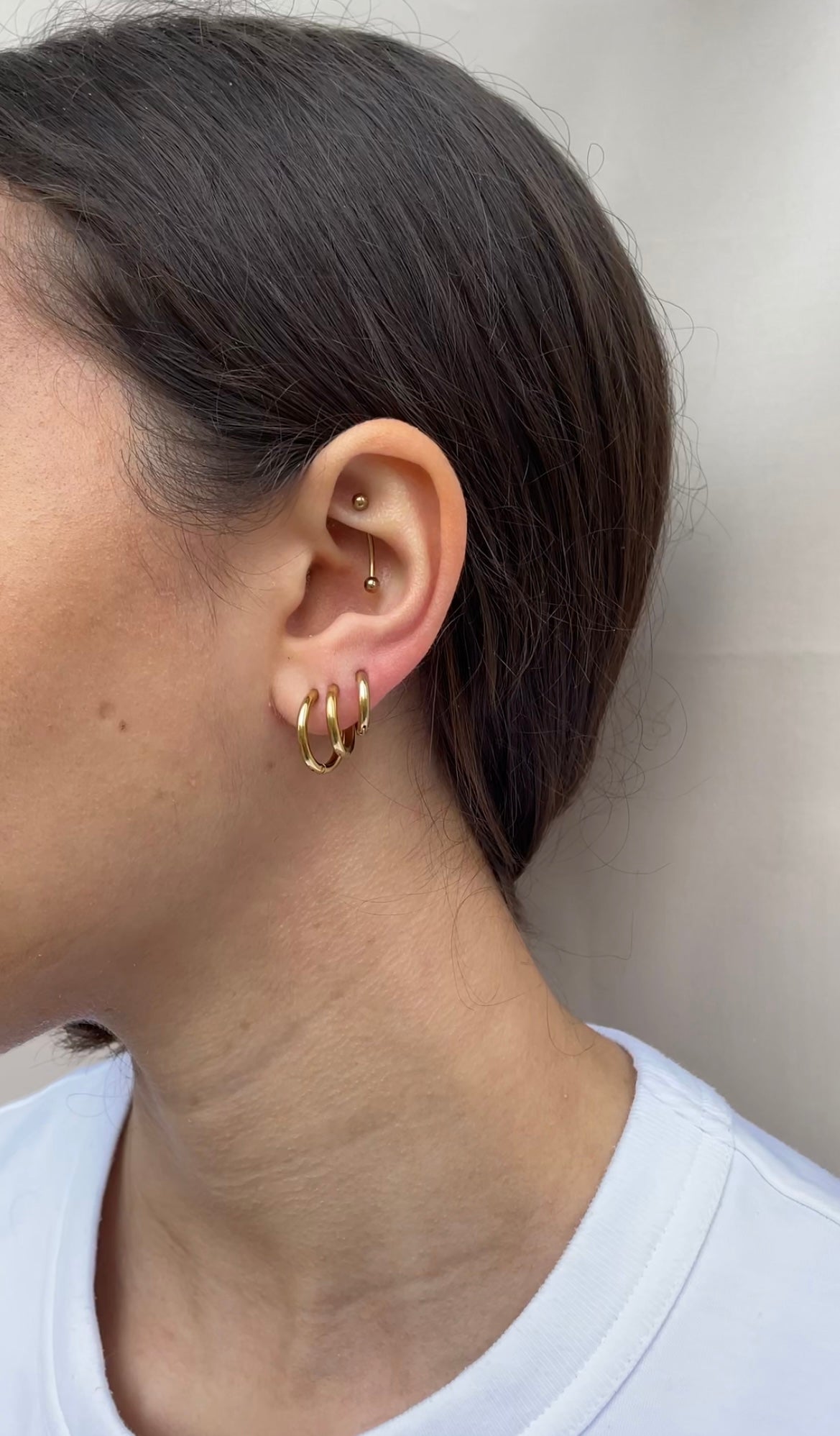Thin Classic hoops