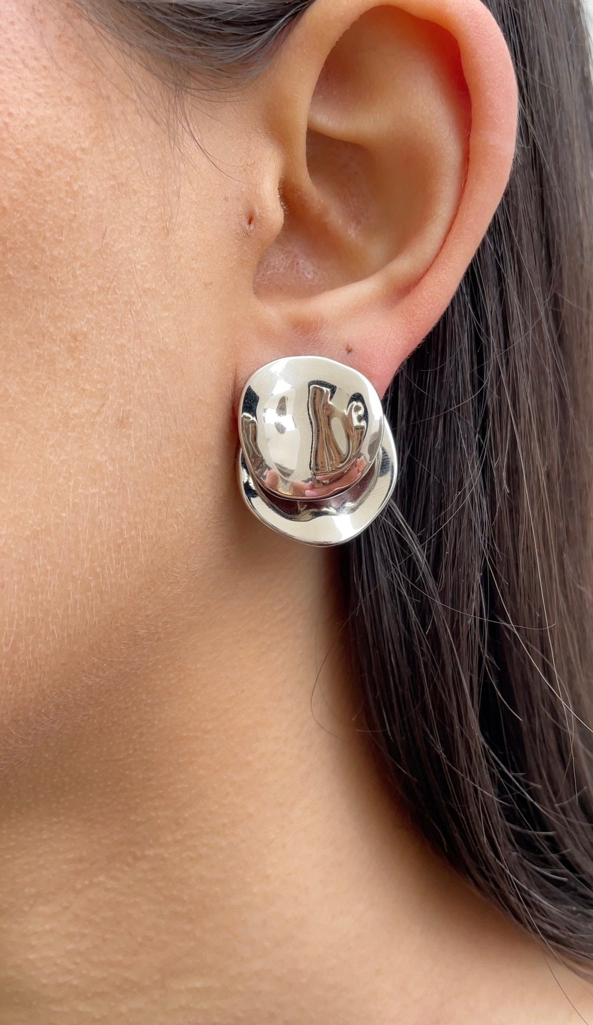 Two pieces earrings
