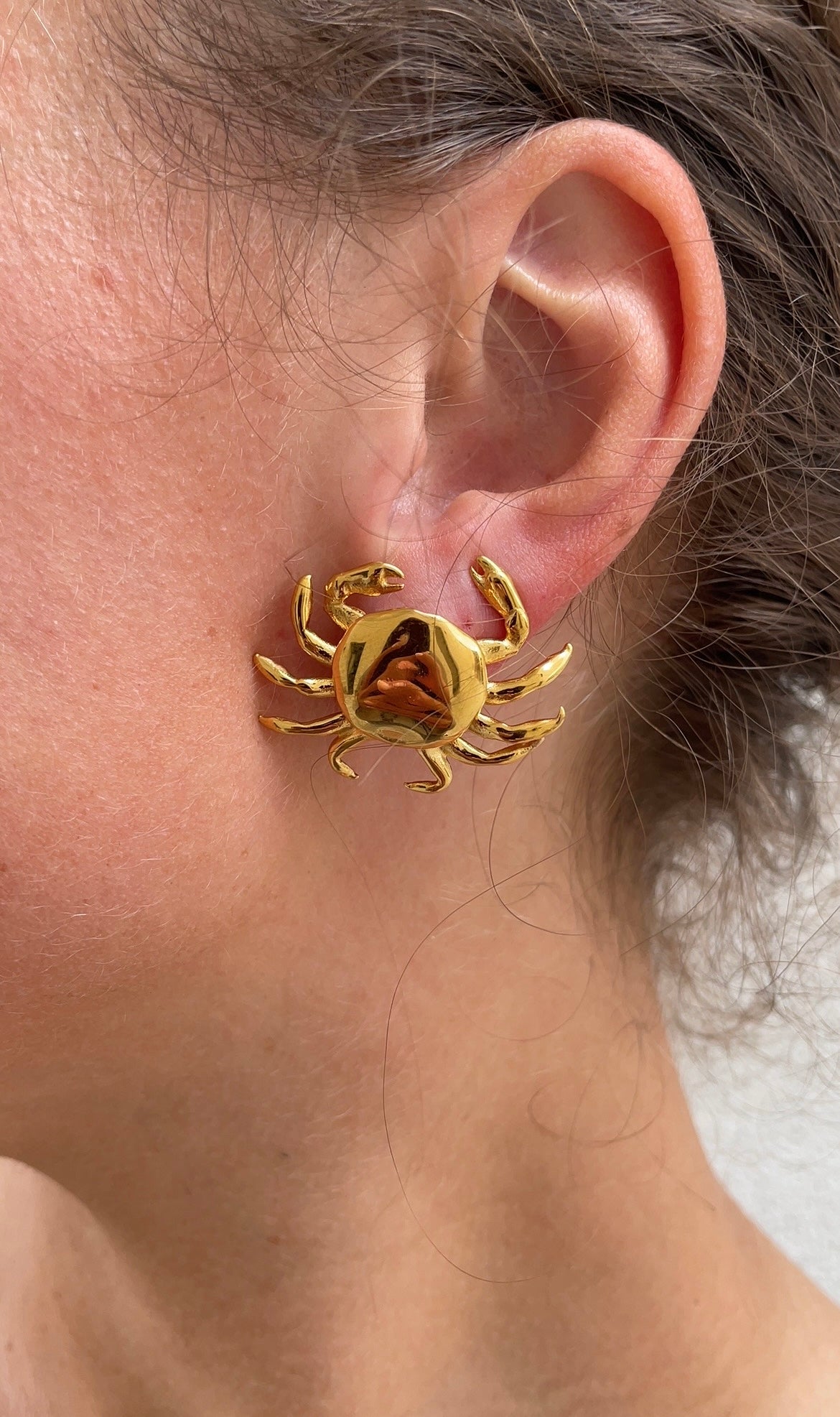 Crab earrings