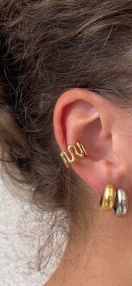 Zag ear cuff