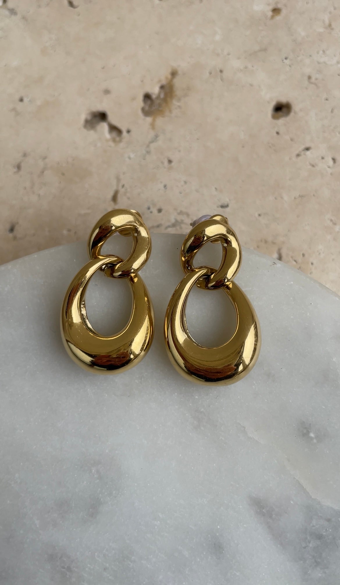 Chain earrings