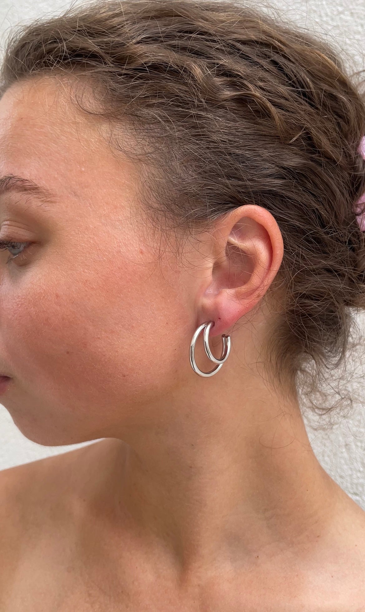 Combined earrings