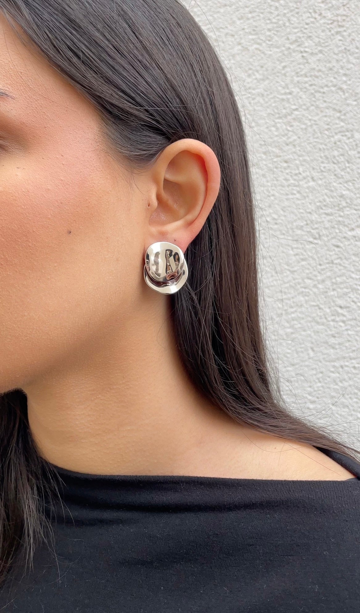 Two pieces earrings