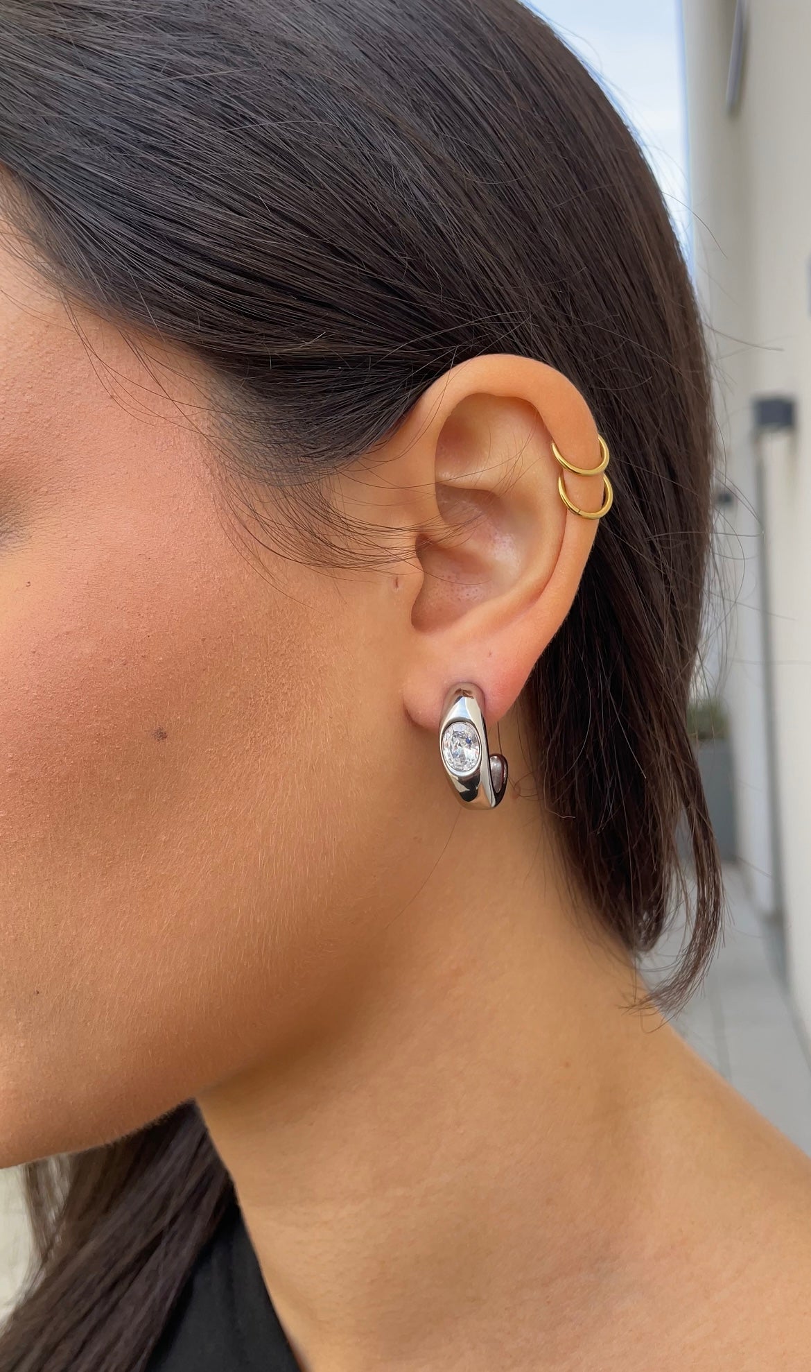 Eyes earrings