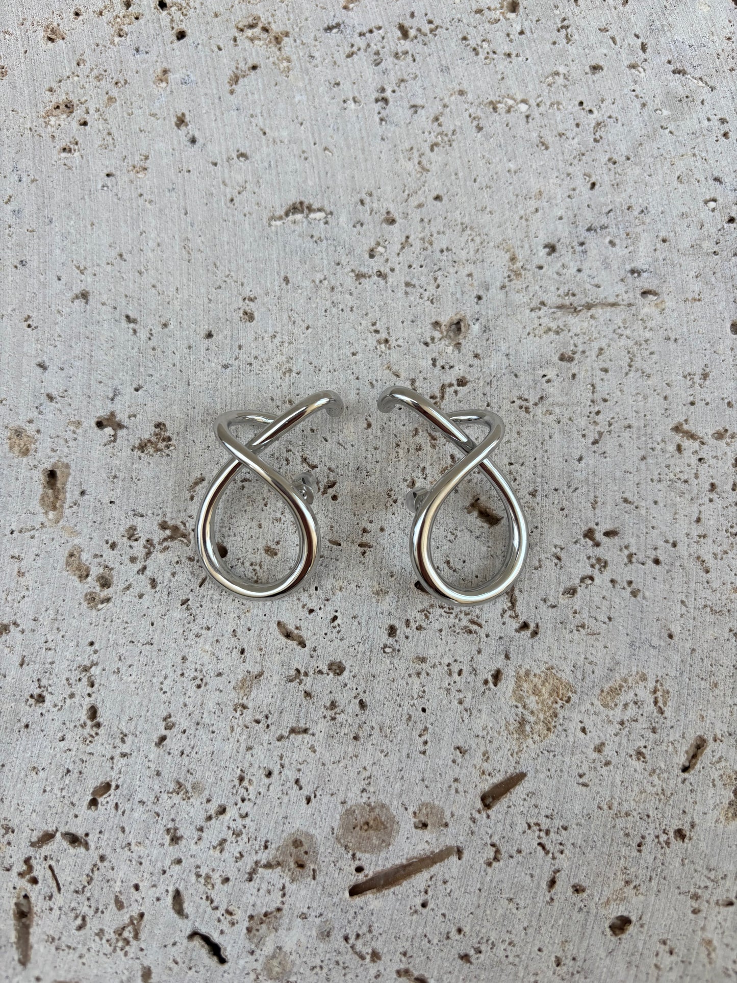 Wrapped earrings