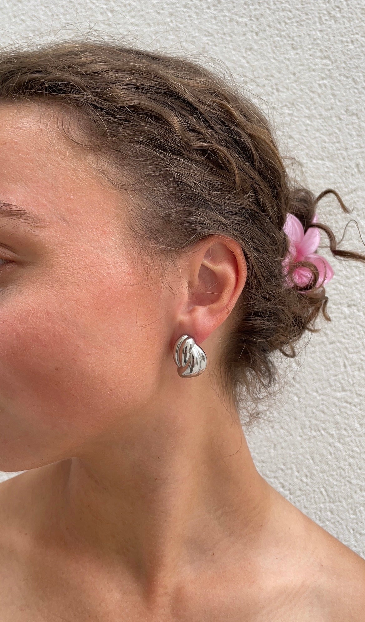 Small Brioche earrings