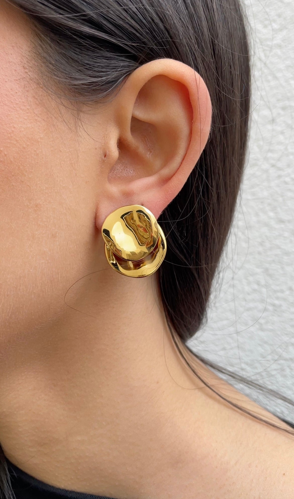 Two pieces earrings