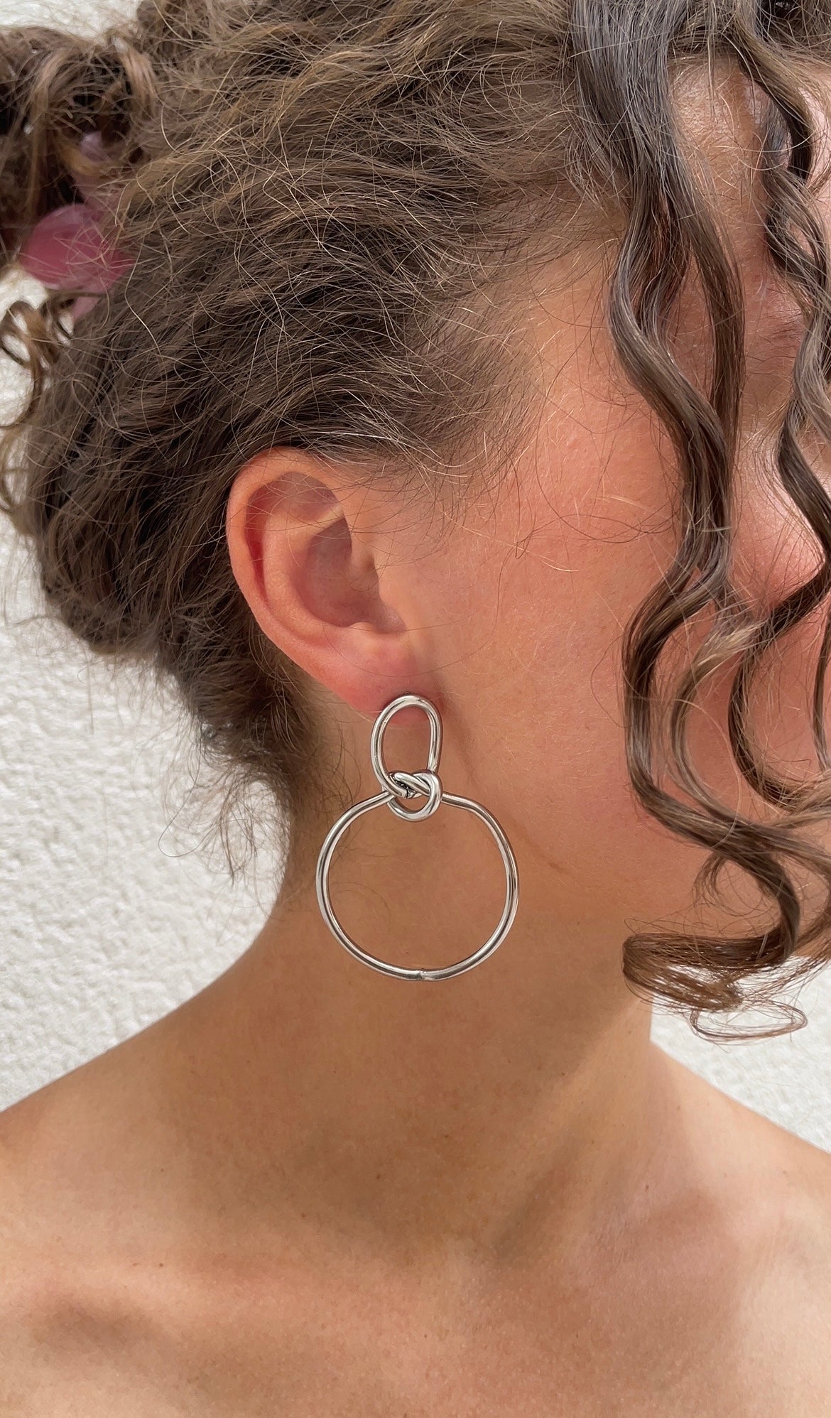 Double knot earrings