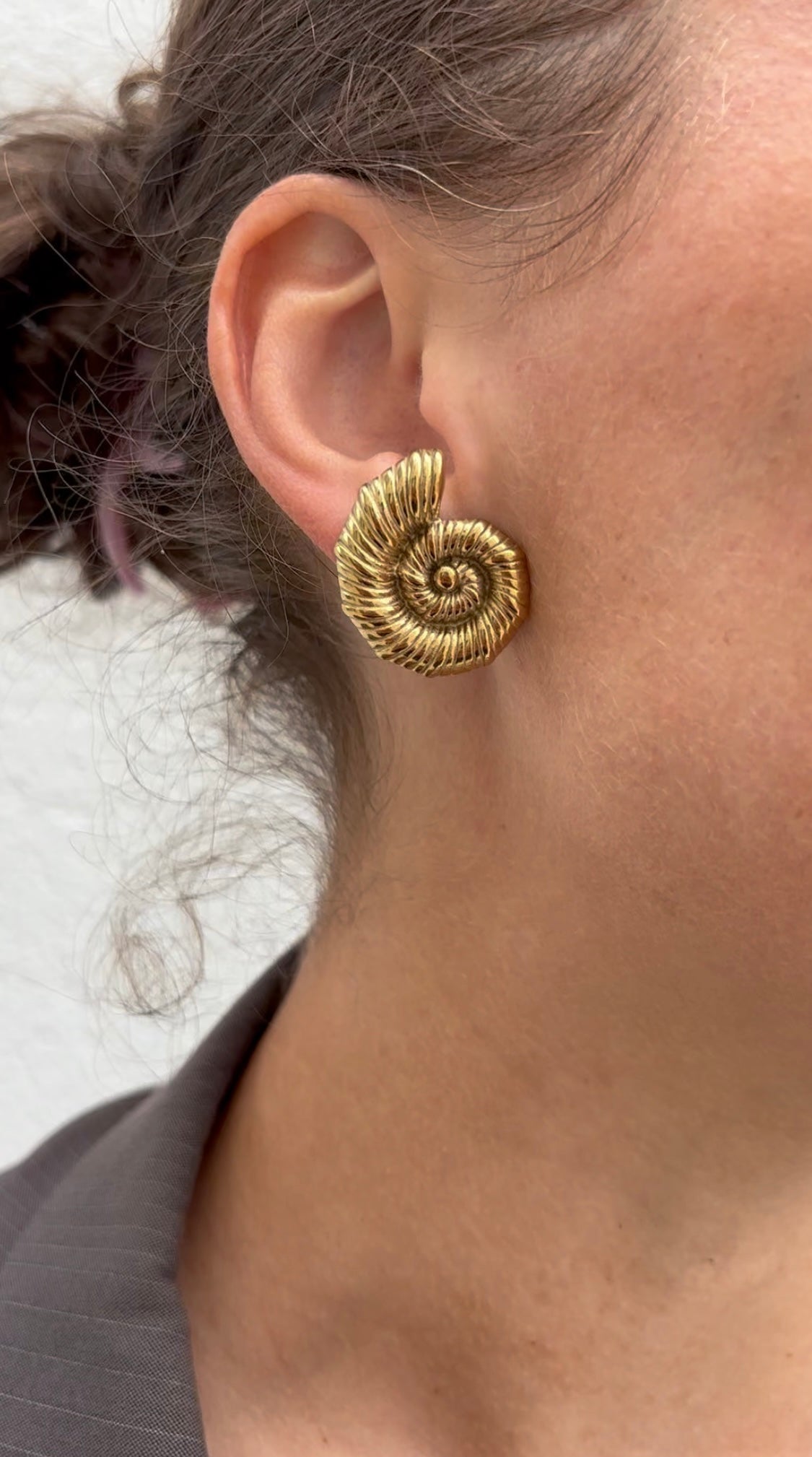 Coquillage earrings