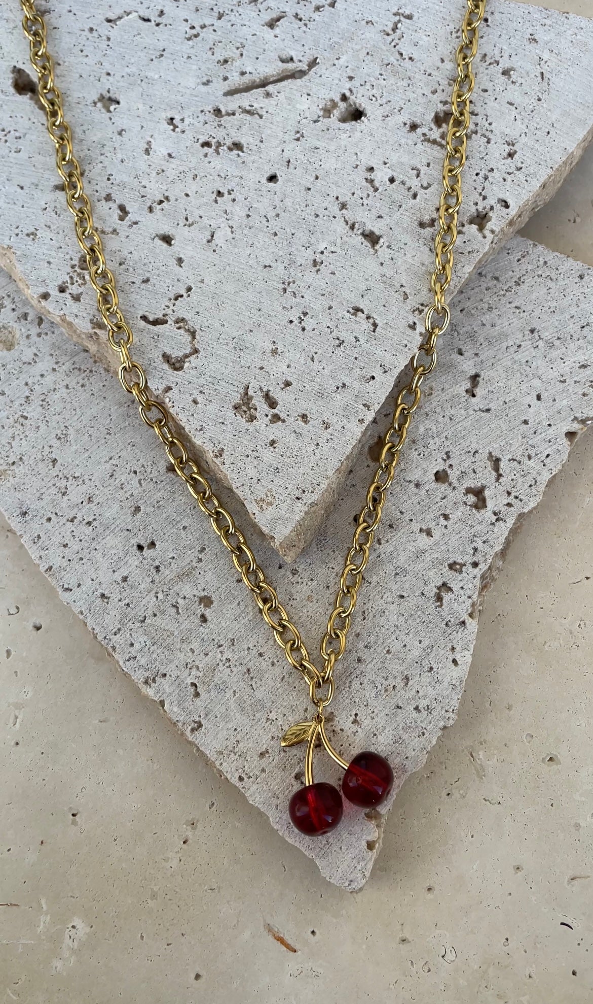 Cherry necklace