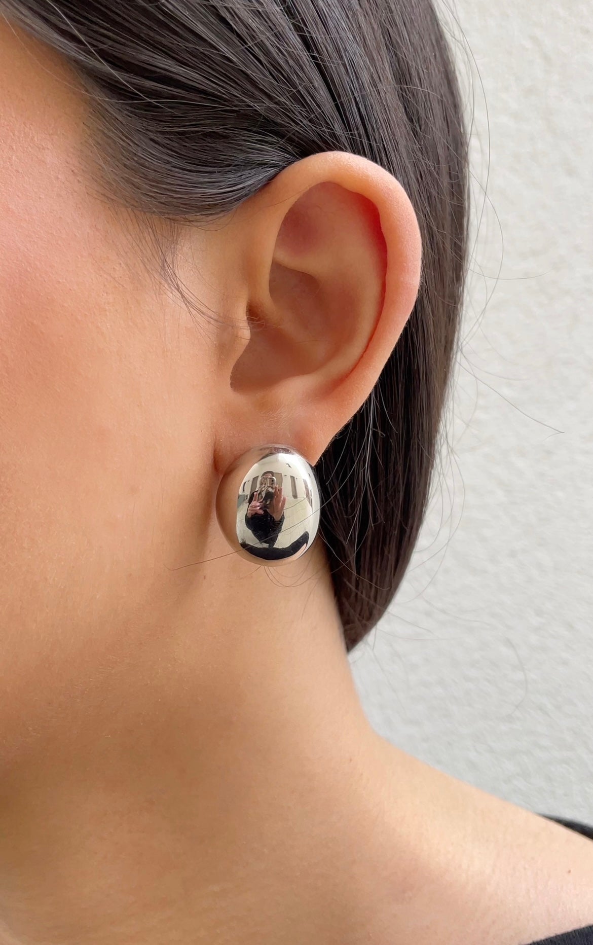 Dome earrings
