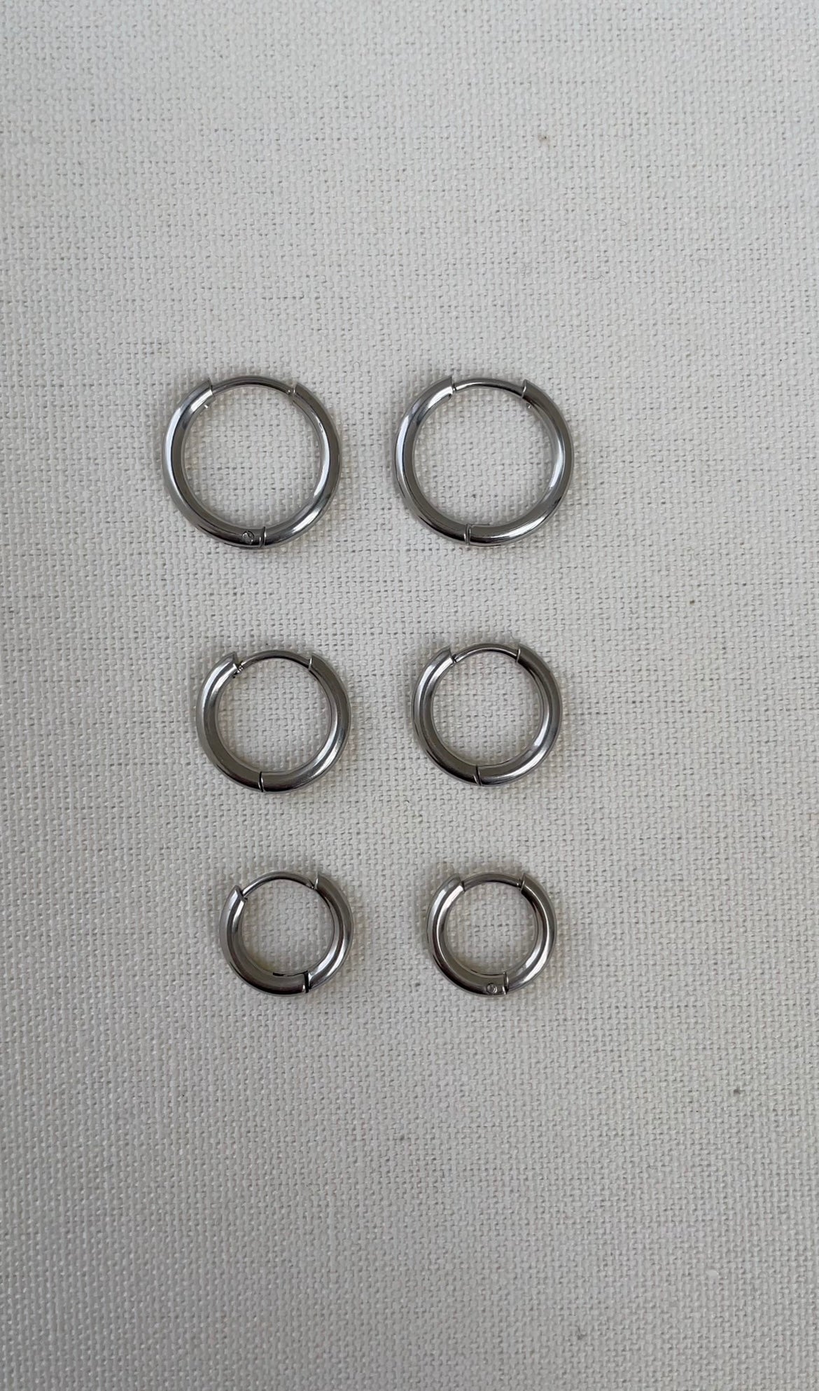 Thin Classic hoops