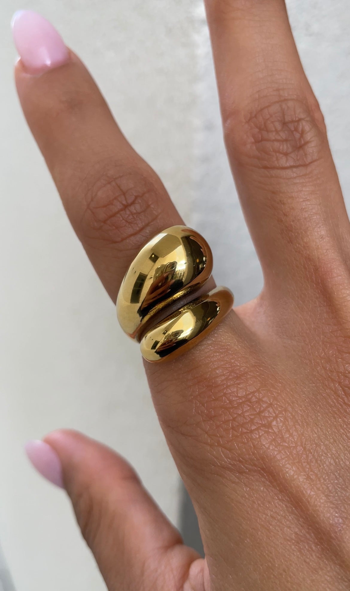 Chunky Embrace ring