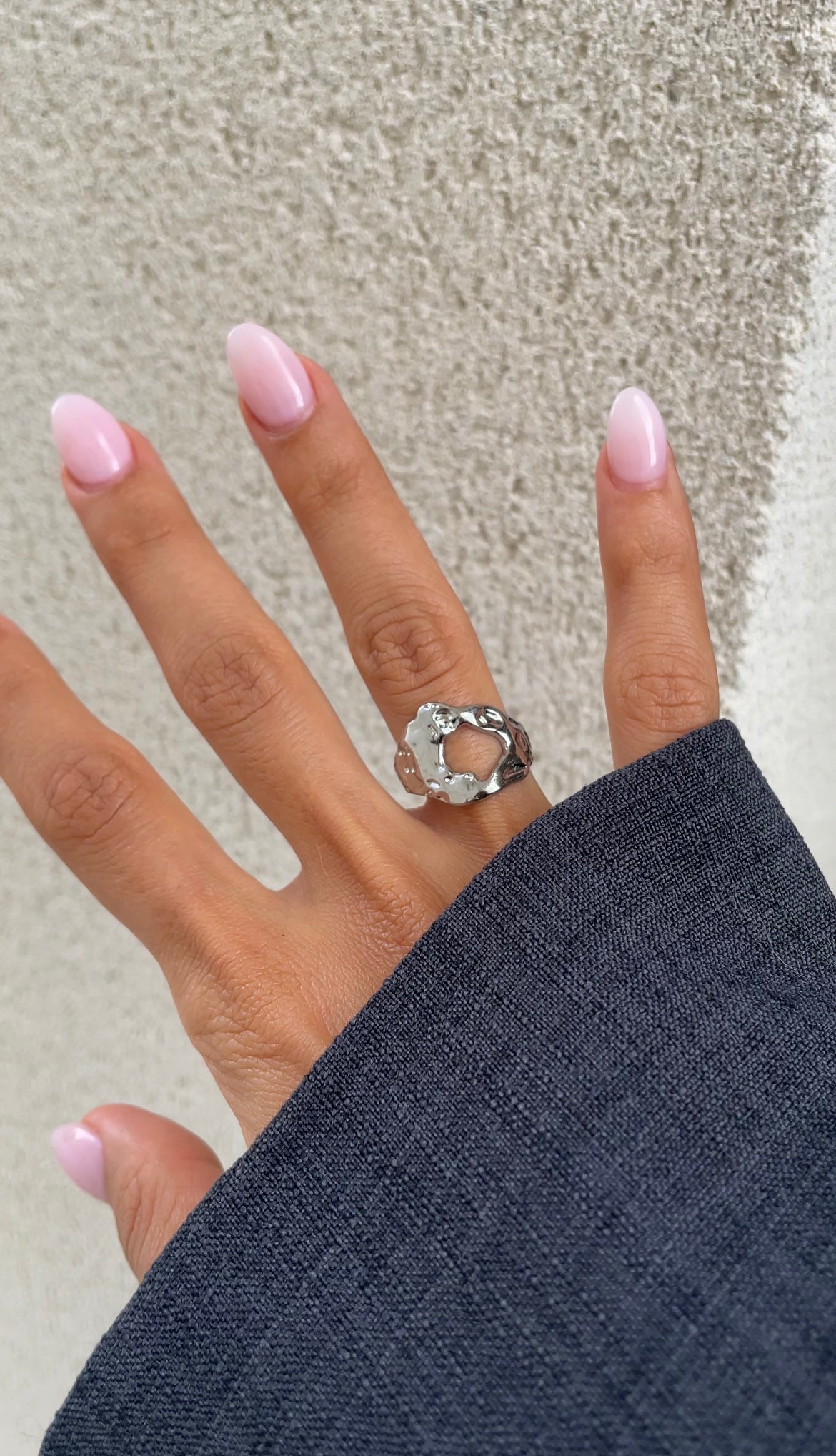 Hammered ring