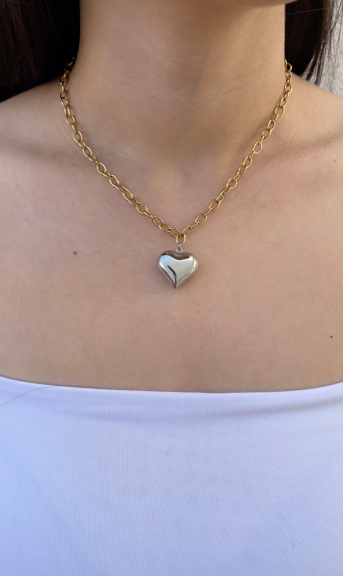 Heart necklace