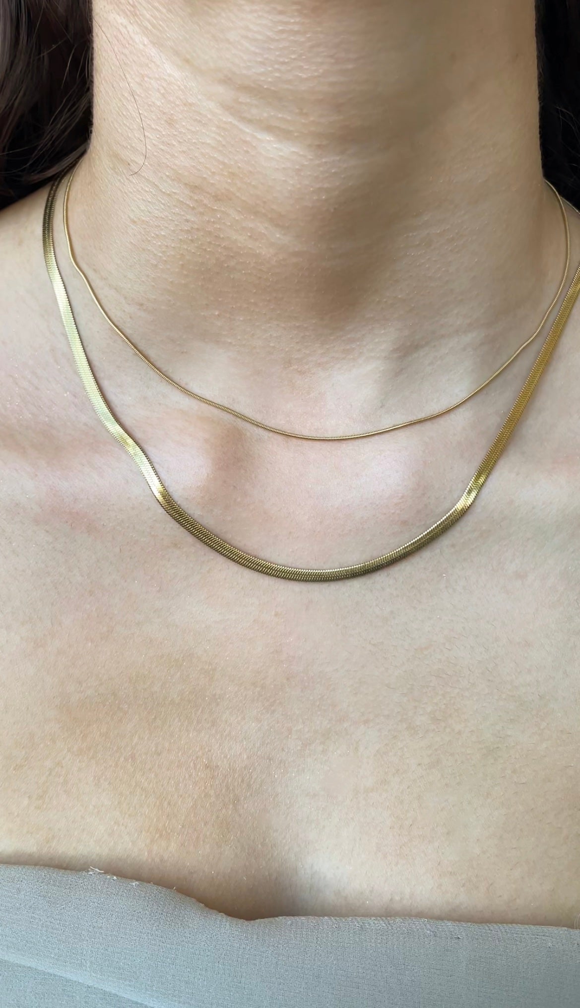 Combined necklace