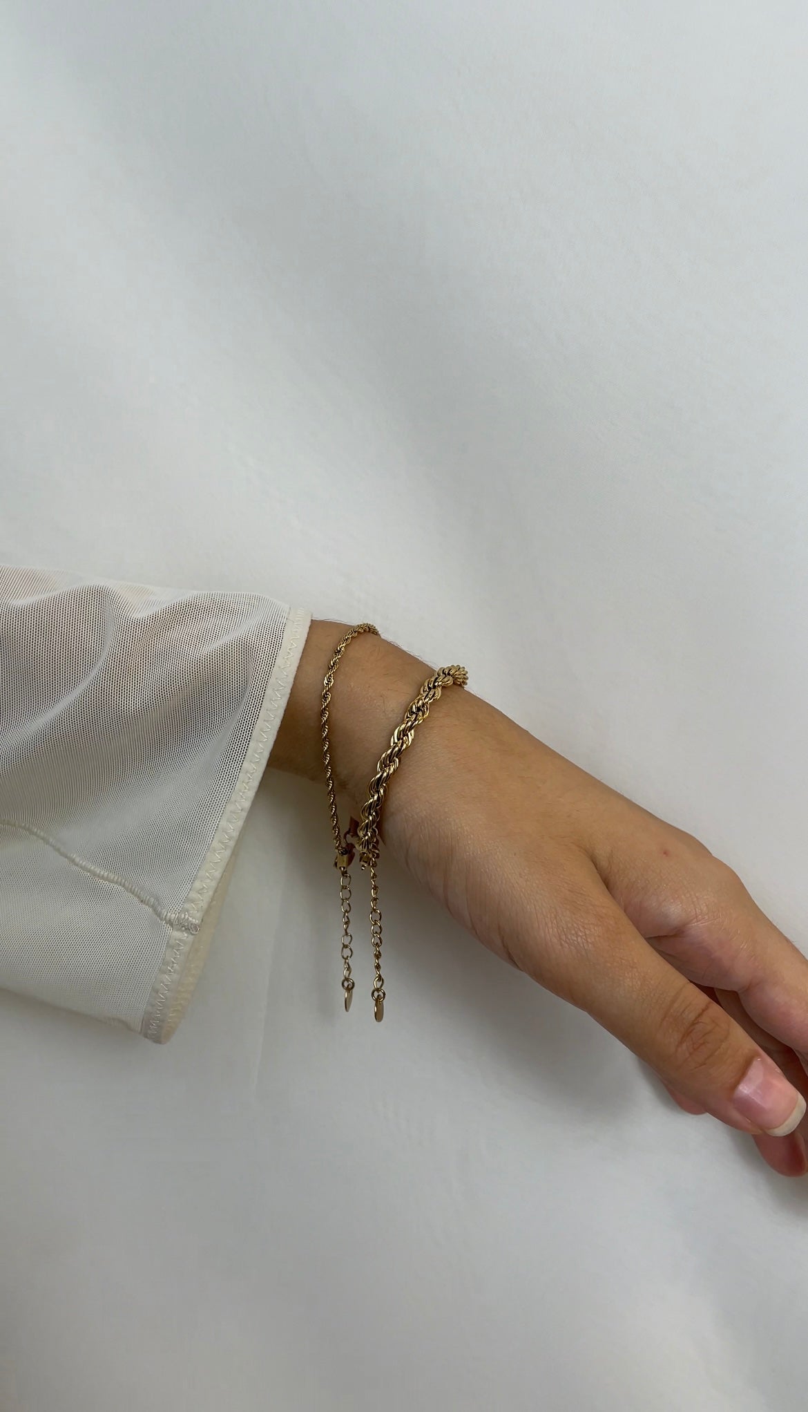 Thin Braided bracelet