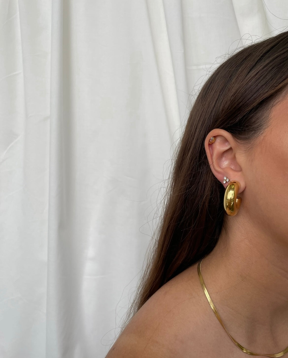 Extra bold hoops