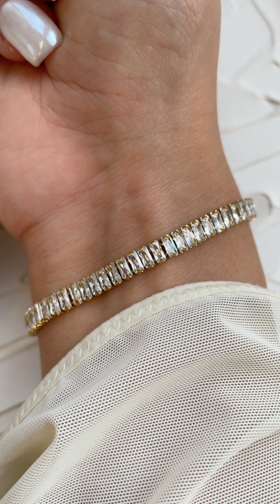 Baguette bracelet