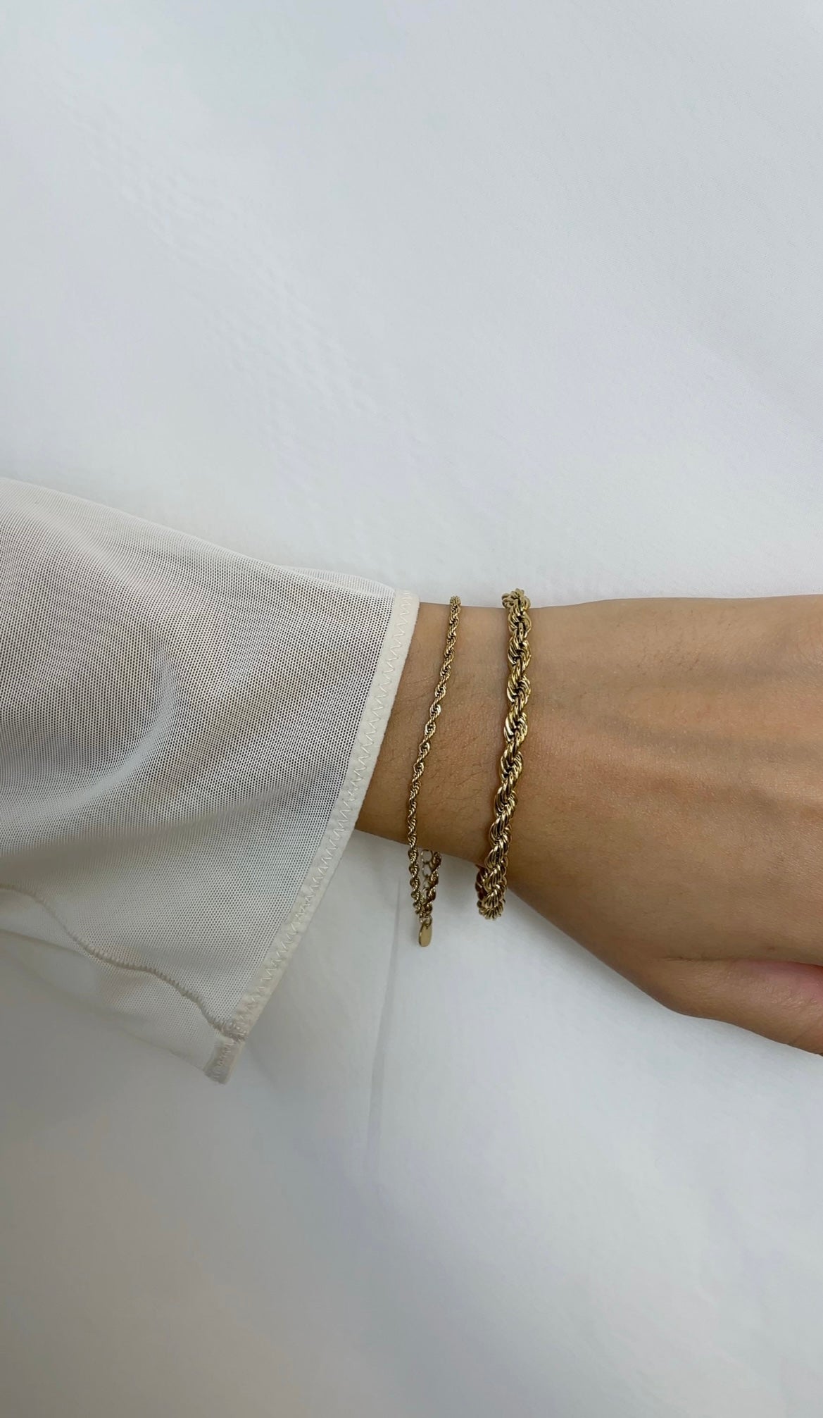 Thin Braided bracelet