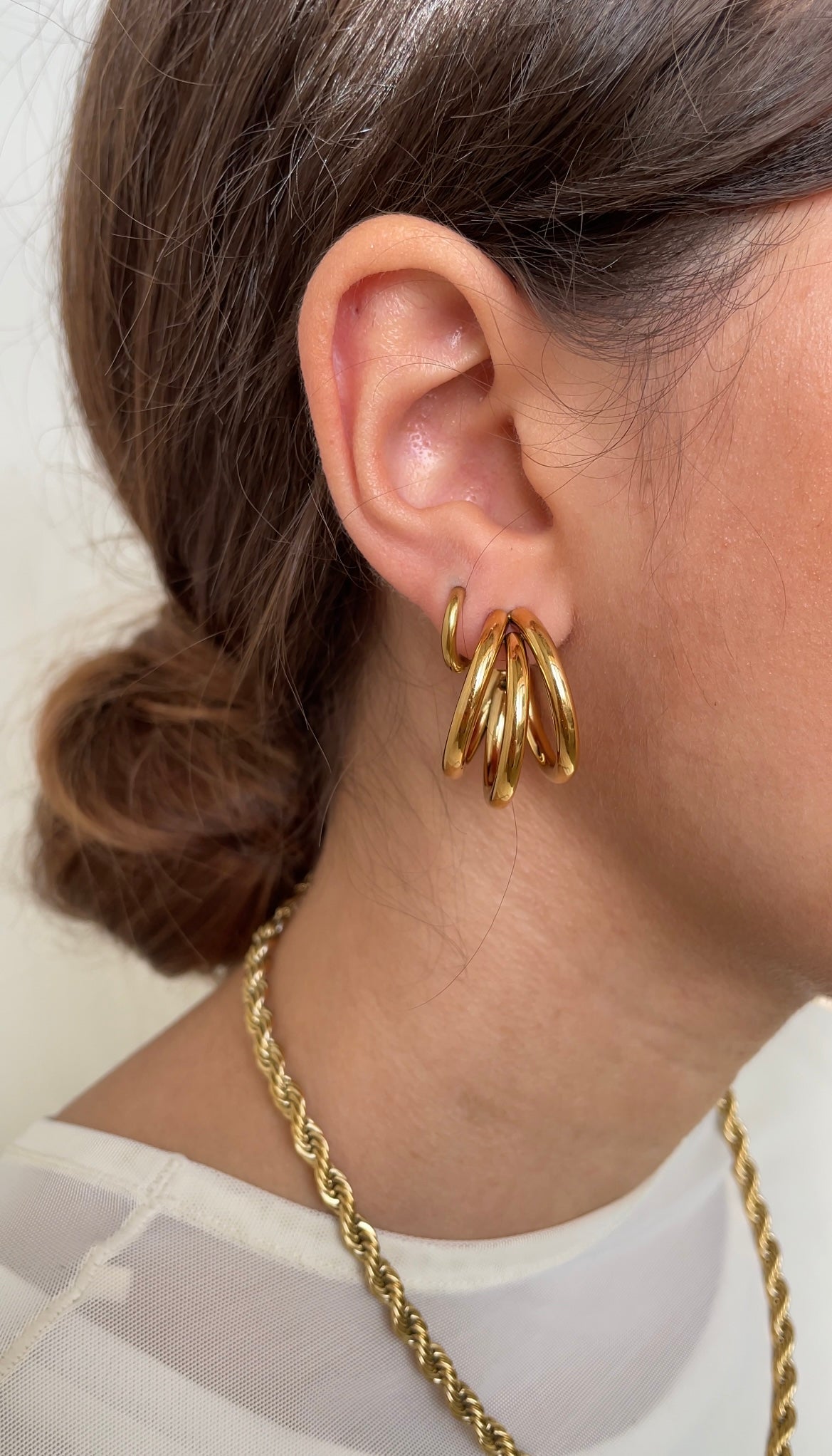 Bold Illusion earrings