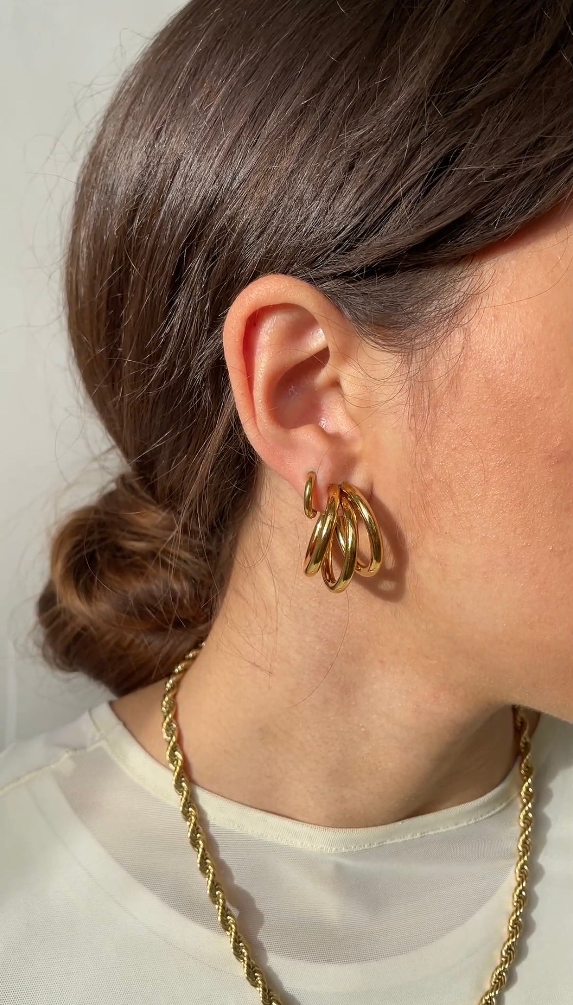 Bold Illusion earrings