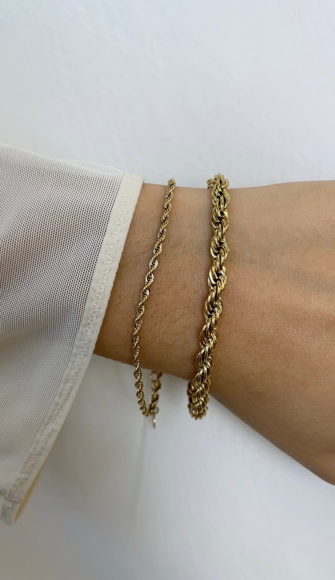 Thin Braided bracelet