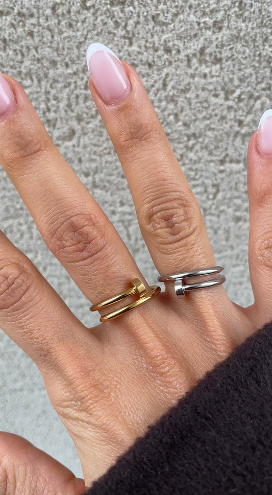 Thin push ring