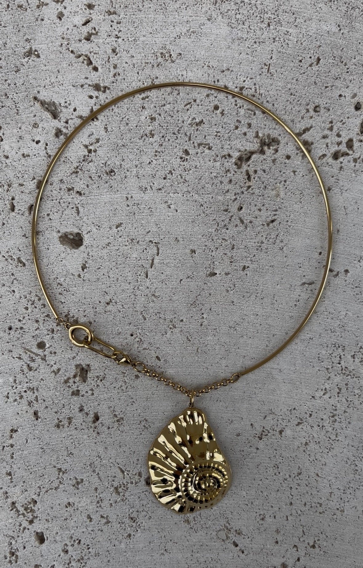 Huge shell necklace