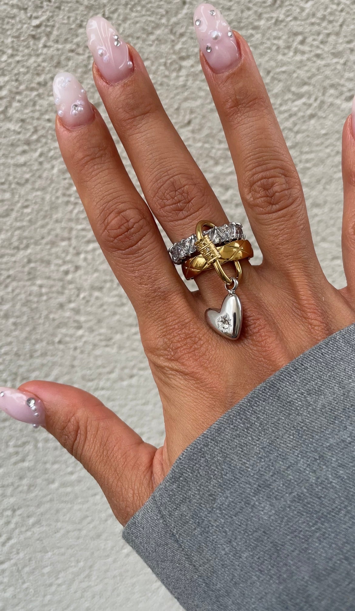 Heart couture ring