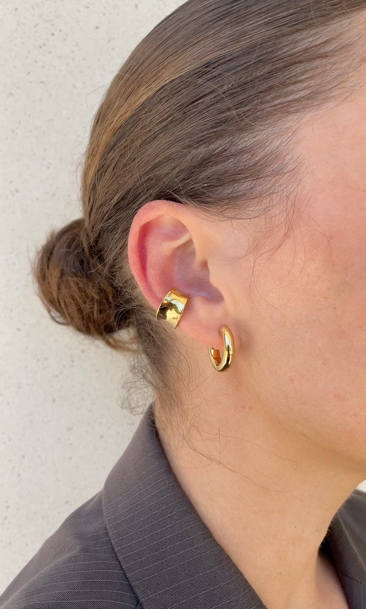 Bold ear cuff