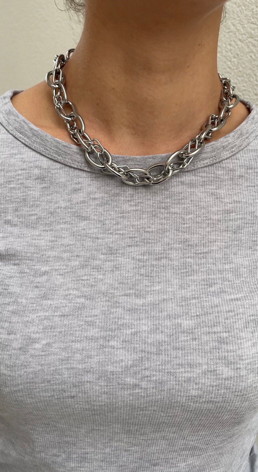 Huge couture necklace