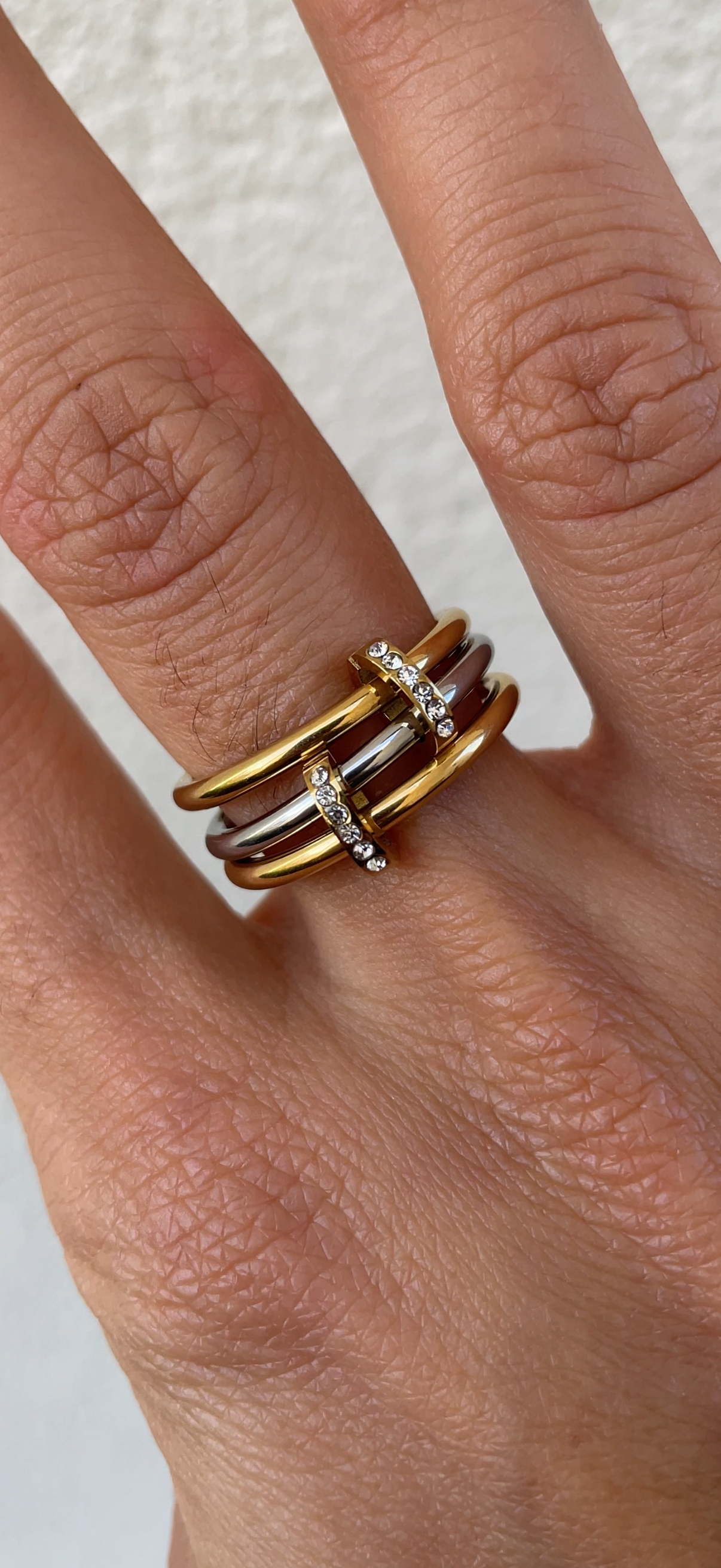 Gems couture rings
