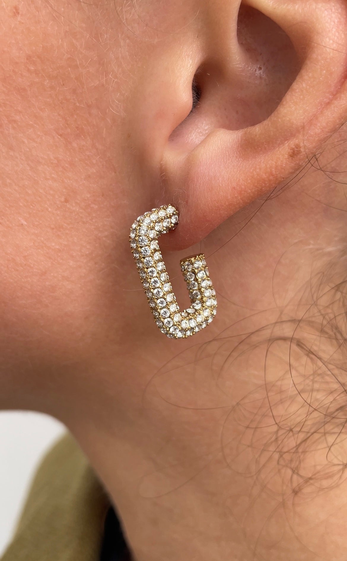 Gems cubic earrings