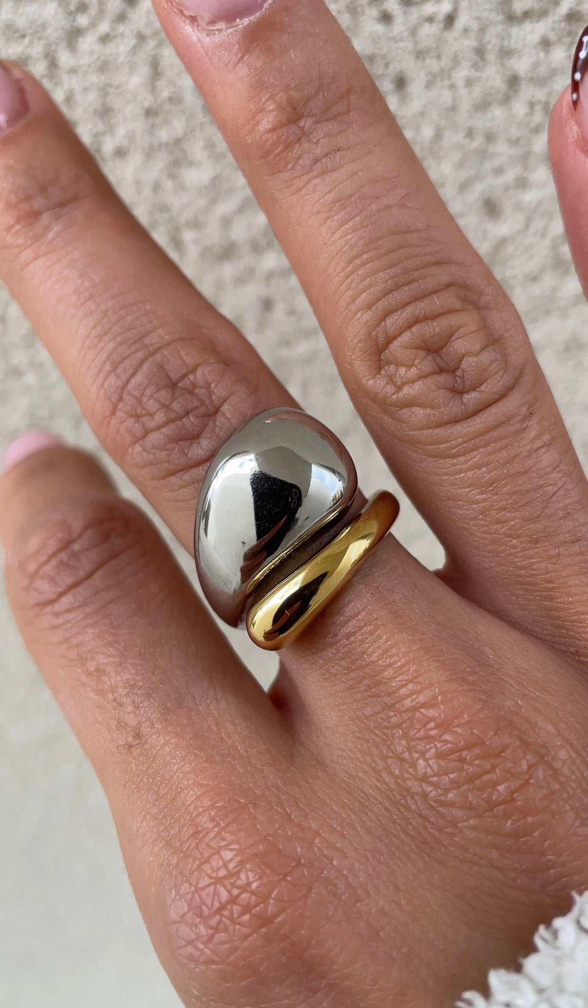 Chunky Embrace ring