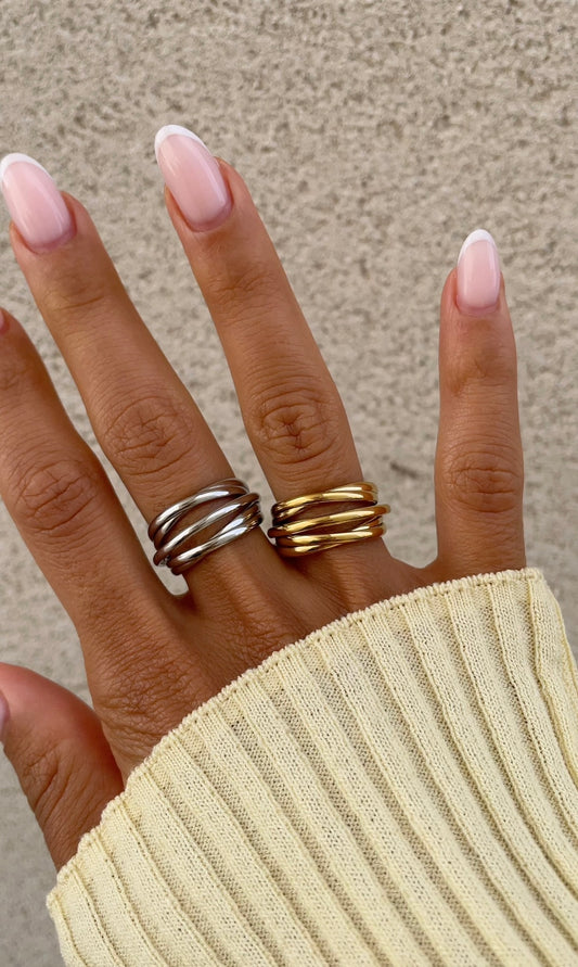 Striped ring