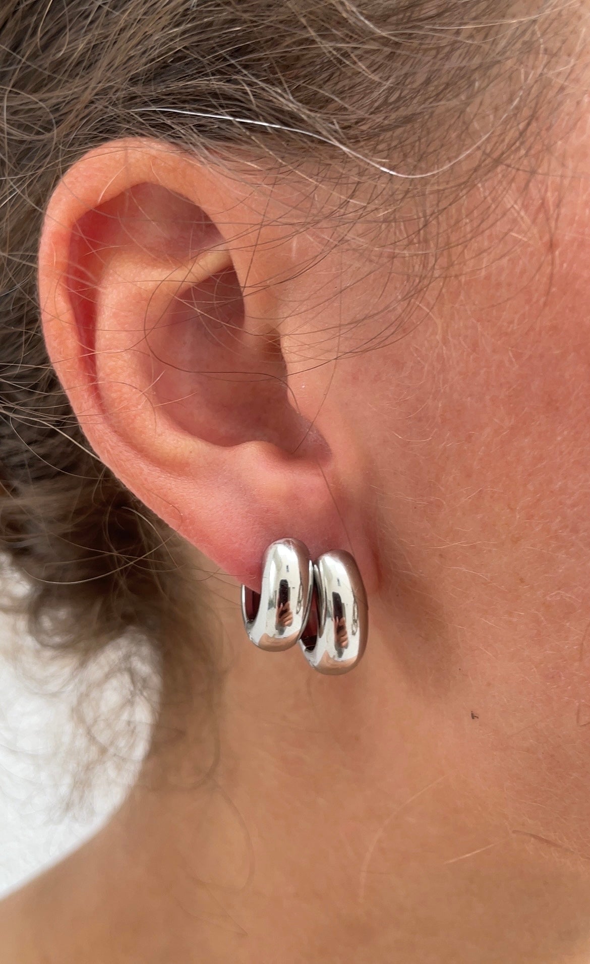 Duo timeless earrings