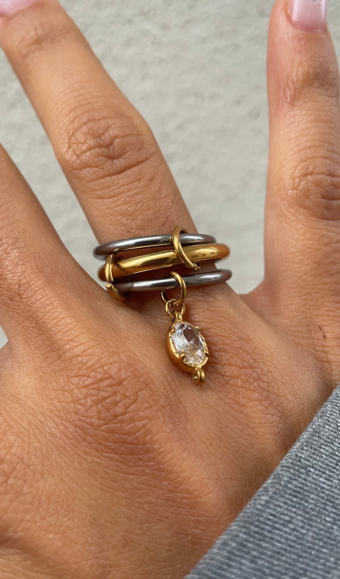 Drop couture ring